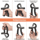 Hand Grip Exerciser Strengthener with Adjustable Resistance 11-132 Lbs (10-60kg)